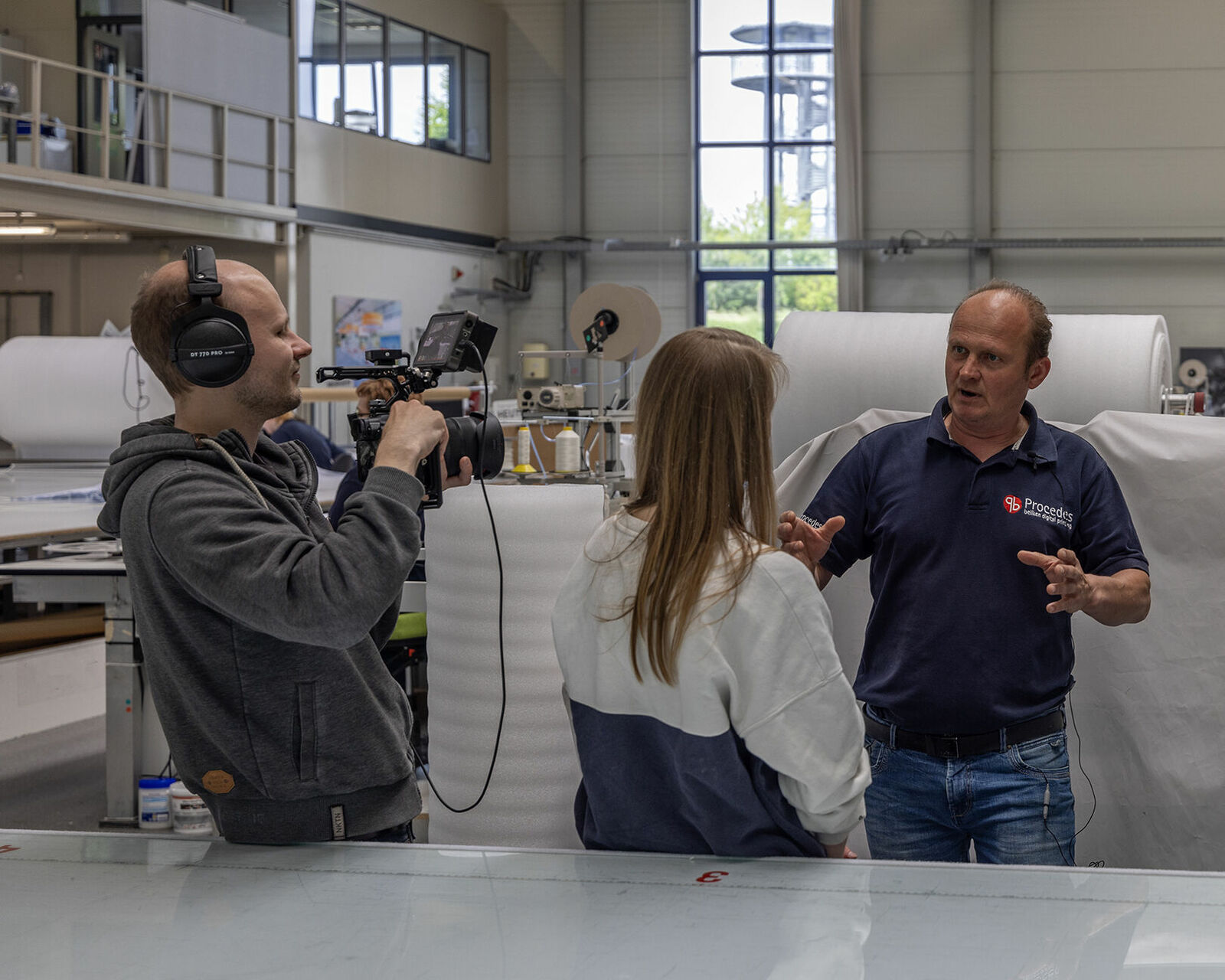 Konfektionsleiter der Procedes-Group, Jacek Treffler im Interview